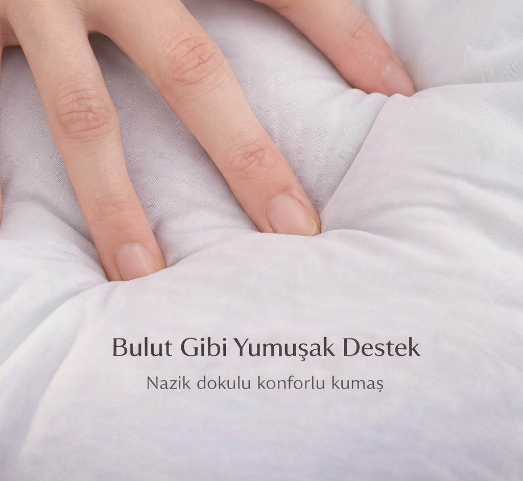 Eunor Ortopedik Uyku Bel Desteği Yastığı – Visco Bel Destek Pedi