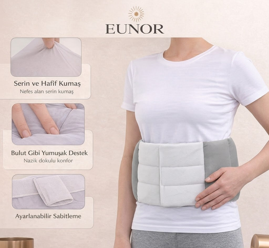 Eunor Ortopedik Uyku Bel Desteği Yastığı – Visco Bel Destek Pedi